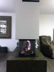 Krb s krbovou vložkou s priehľadným presklením